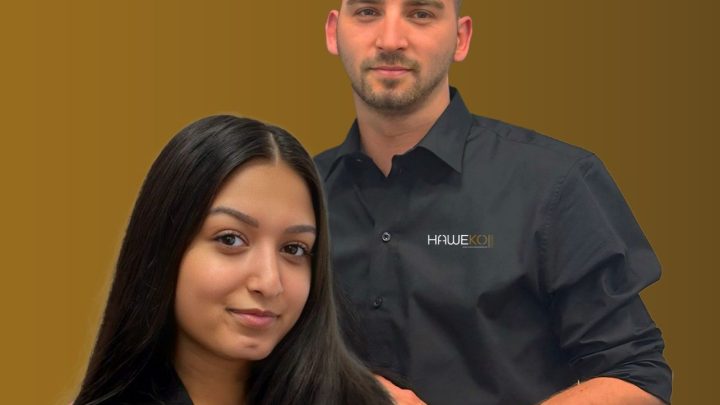 Wir stellen uns vor! Matthias und Moesha, Inhaber der HAWEKO-Group GmbH
