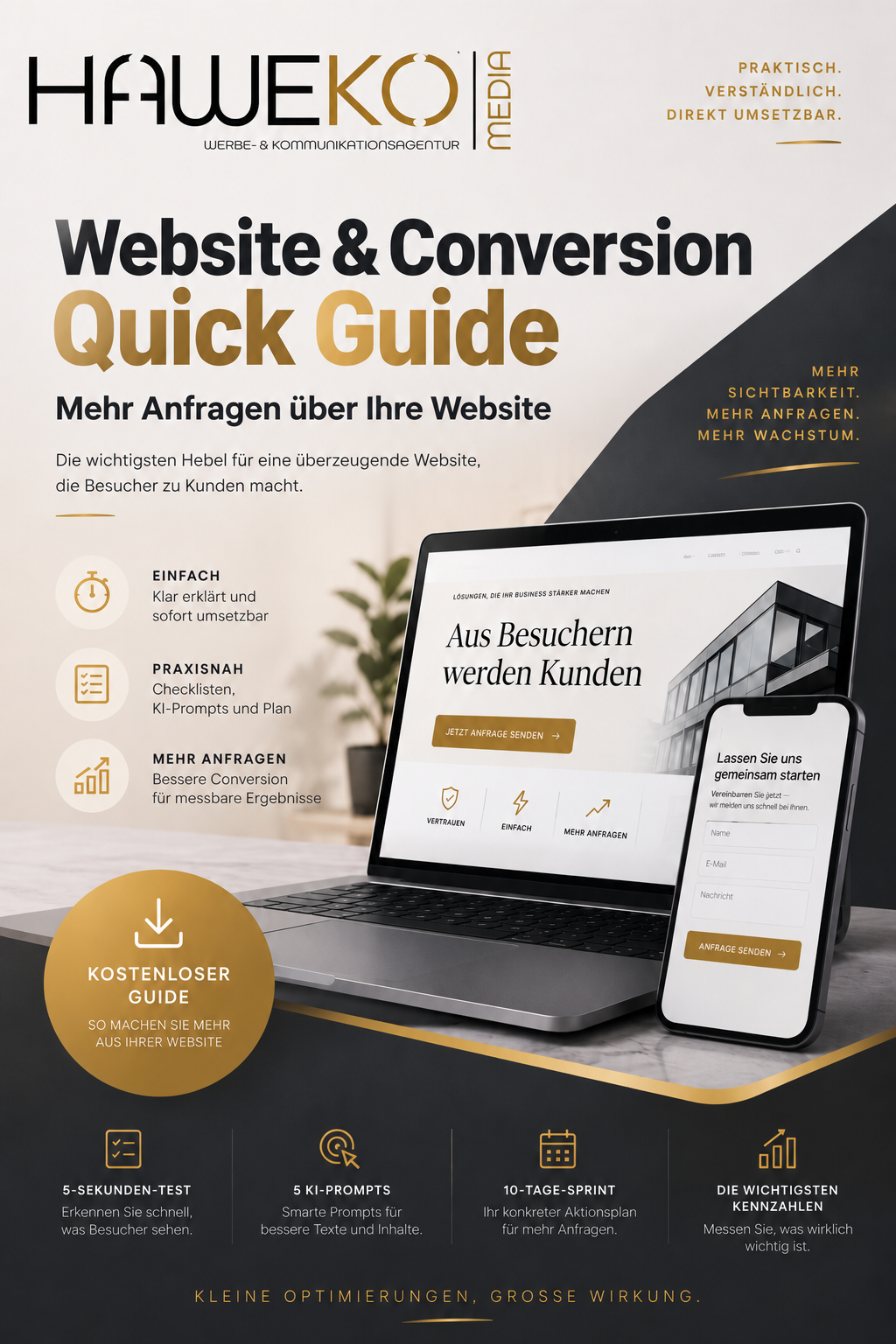 HAWEKO Website & Conversion Quick Guide – Mehr Anfragen über Ihre Website